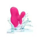 Bendable Remote Control Triple Rider Ecstasy Rumbler Vibrator – Pink — Photo 7
