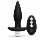Fifty Shades of Grey Relentless Vibrations анальная пробка с дистанционным управлением – 11 см – Черный — Фото 1