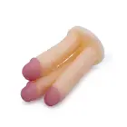 Kiotos Kolmekordne COX Nahavärvi Dildo – 18 cm (7″) — Foto 5