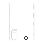 LEVELZ Wide O Silicone Cock Ring S 30 mm – Black — Photo 4