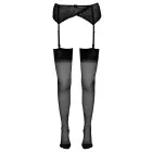 Stockings with Back Seam – Black — Photo 4