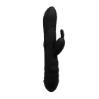 Twister triušio vibratorius – 23 cm (9″) – juodas — Nuotrauka 5