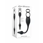 Evolved Novelties Plug & Tug Dual Stimulation Silicone System – 12.7 cm – Black — Photo 8