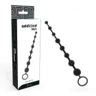 Addicted Toys anaalhelmeste kett – 29 cm (11.4″) – must — Foto 1