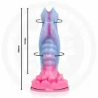 EPIC Oceara Dawn dildo – 18.5 cm (7.3″) – spalvotas — Nuotrauka 5