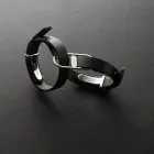 Crave ICON фиксаторы для запястий Black/Silver – элегантные регулируемые наручники — Фото 4