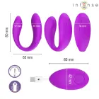 INTENSE NORA vibruojantis spaustuko stimuliatorius – violetinis — Nuotrauka 3