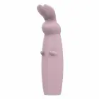 NUDE Hazel Rabbit Massager – silikona divkāršu roku vibrators – 10 režīmi – ūdensizturīgs – 14,3 cm — Foto 2