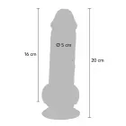 Deluxe Dual Density Thick Dildo – 20 cm (7.9″) – Skin — Photo 10