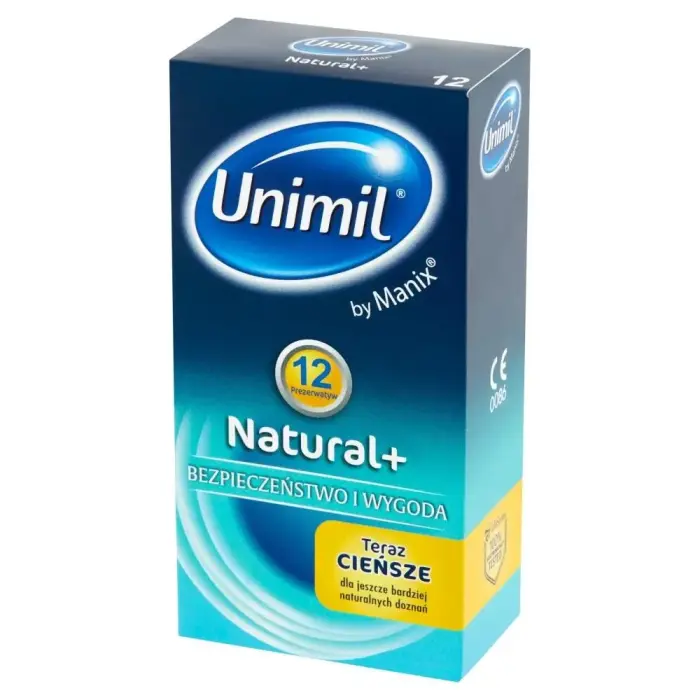 Unimil Natural+ презервативы – 12 шт.