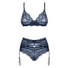 Obsessive Nightly Blue apakšveļas komplekts – XS/S — Foto 4