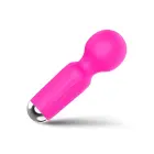 Uzlādējams mini vibrators ar 20 funkcijām – rozā — Foto 3