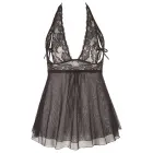 Cottelli Collection pitsist babydoll öösärk – must – XL — Foto 5