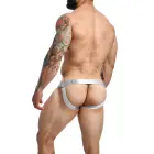 DNGEON Cockring Jockstrap – Silver – One size — Photo 3