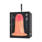 Caliber 14/6 reālistisks dildo – 14 cm (5.5″) – Miesas krāsa — Foto 11