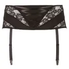 Cottelli Collection Black Lace Suspender Belt XL Adjustable Straps — Photo 5