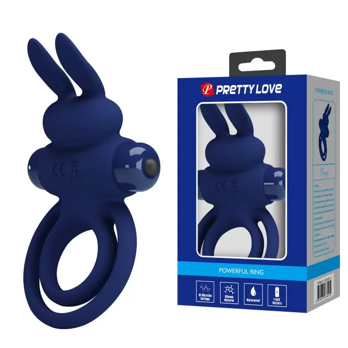 PRETTY LOVE - Vibrating Cock Ring - 10 Vibration Functions