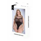 Baci Diamonte Bodysuit – Black – Queen Size — Photo 1