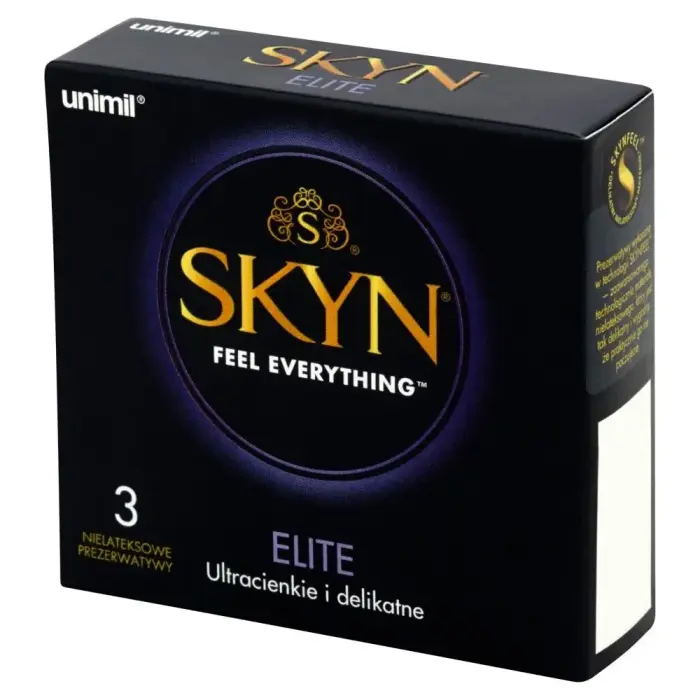 UNIMIL SKYN Elite Non-latex Condoms – 3 pcs