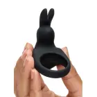 Happy Rabbit Rechargeable Vibrating Cock Ring – Black — Photo 5
