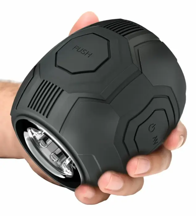 Blush Novelties Dome X automātisks vibrējošs masturbators – melns