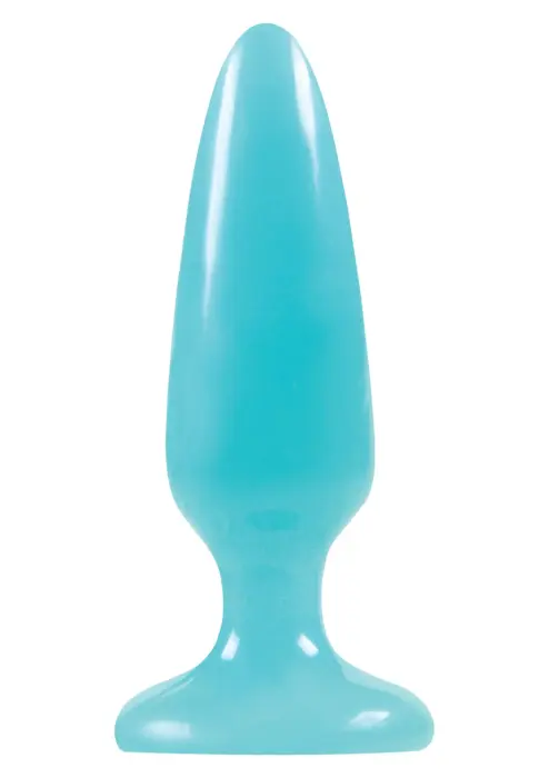 Pleasure Glowing Anal Plug S – Blue