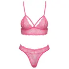 Cottelli Fantasy pitsist pesukomplekt – roosa – L/XL — Foto 4