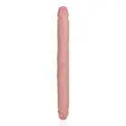 RealRock Slim двусторонний дилдо – 35.6 cm (14″) – телесный — Фото 3