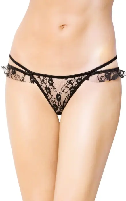 G-String 2447 стринги – чёрные – S/M