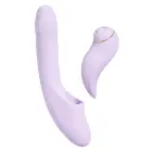 SVAKOM DuoGlow толкающий жемчужный вибратор и пульсирующий стимулятор – 19.6 cm (7.7″) – фиолетовый — Фото 5