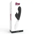 Dorcel Glossy Elvi – вибратор-кролик с двойным мотором – 10 режимов, силикон – чёрный – 12 см — Фото 6