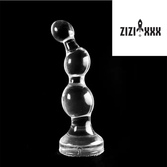 ZiZi Bolls dildo – 19 cm (7.5″) – Caurspīdīgs