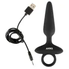 ANOS Flexible Vibrating Anal Plug – 15 cm (5.9″) – Black — Photo 7