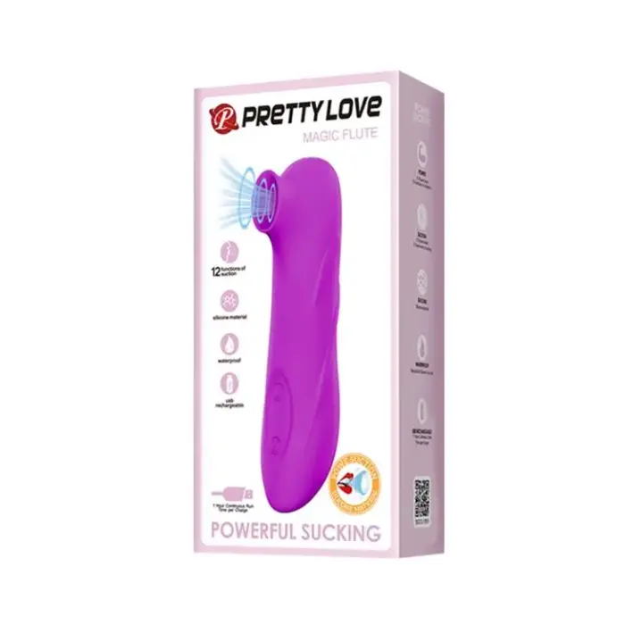 PRETTY LOVE Magic Flute kliitori stimulaator 12 imemisfunktsiooniga – 11.9 cm (4.7″)