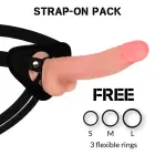 RockArmy Dual Density Leopard Strap-On Set – 23 cm (9″) — Photo 1