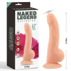 Navigato - Reālistisks dildo ar piesūcekni – 22 cm (8.7″) – Miesas krāsa — Foto 6