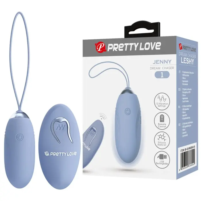 PRETTY LOVE - JENNY Dream chaser 1 виброяйцо – синий