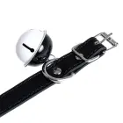Collar with Bell PU-Leather Foto 5