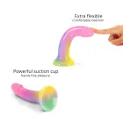 DILDOLLS - STARGAZER įvairiaspalvis dildo – 17.6 cm (6.9″) — Nuotrauka 4
