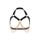 Kinky Diva Luxury Chain Bra – Black – One Size — Photo 6