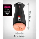 PDXE Fuck-Gasm Automatic Masturbator – 24.5 cm (9.6″) – Black — Photo 6