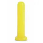 FIREFLY THRILL – pimedas hõõguv dildo iminappidega – kollane – 19,3 cm — Foto 4