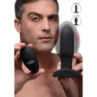 Inflatable Vibrating Anal Dildo – 15 cm (5.9″) – Pink — Photo 2