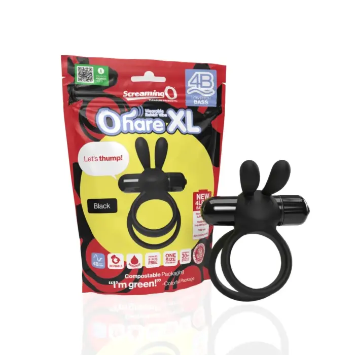 The Screaming O 4B Ohare XL vibreriv peenis võru – must