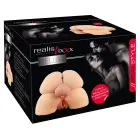 Realistixxx Deluxe Double Torso masturbatorius – kūno spalva — Nuotrauka 1