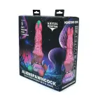 Monstar Cox Alienspawn dildo – 20.3 cm (8″) – rozā-violets — Foto 12