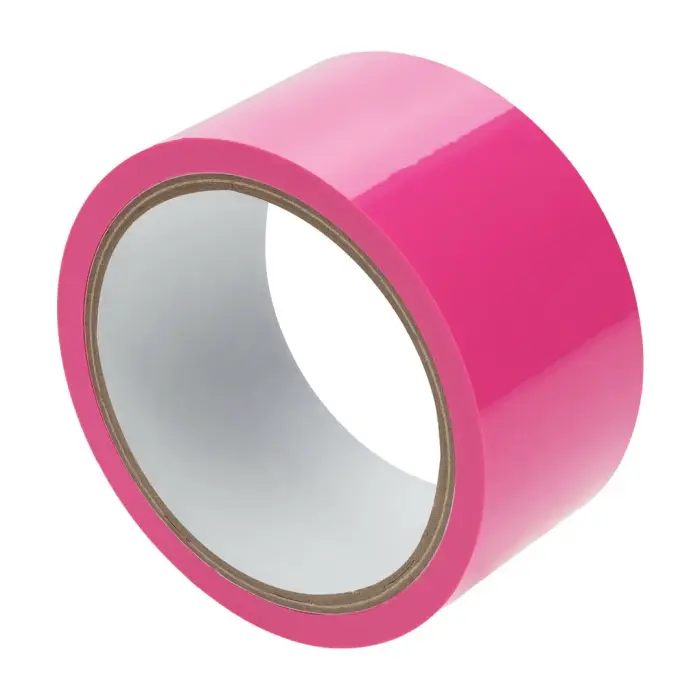 Ouch! PVC Adhesive-Free Bondage Tape 20m – Pink