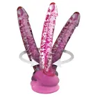 Pipedream Icicles No. 86 stiklinis dildo – 17 cm (6.7″) – skaidrus — Nuotrauka 5