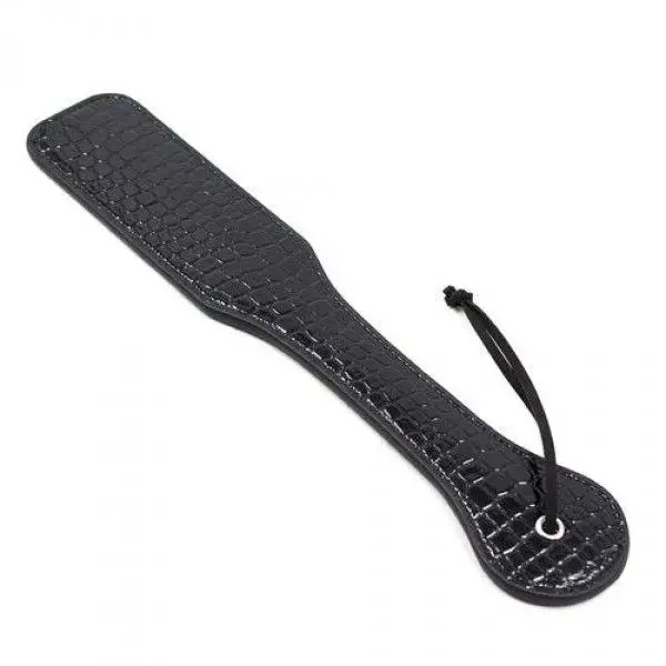 Pejcz-Paletta Crocodile Spank Paddle black Foto 2