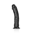 Kumer realistlik dildo iminapaga – 23 cm (9″) – Must — Foto 3